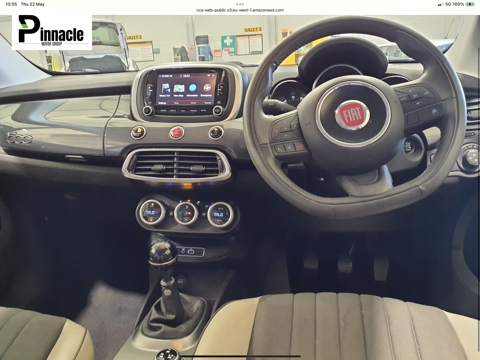 Fiat 500X 1.4 MultiAir Lounge SUV 5dr Petrol Manual Euro 6 (s/s) (140 ps)