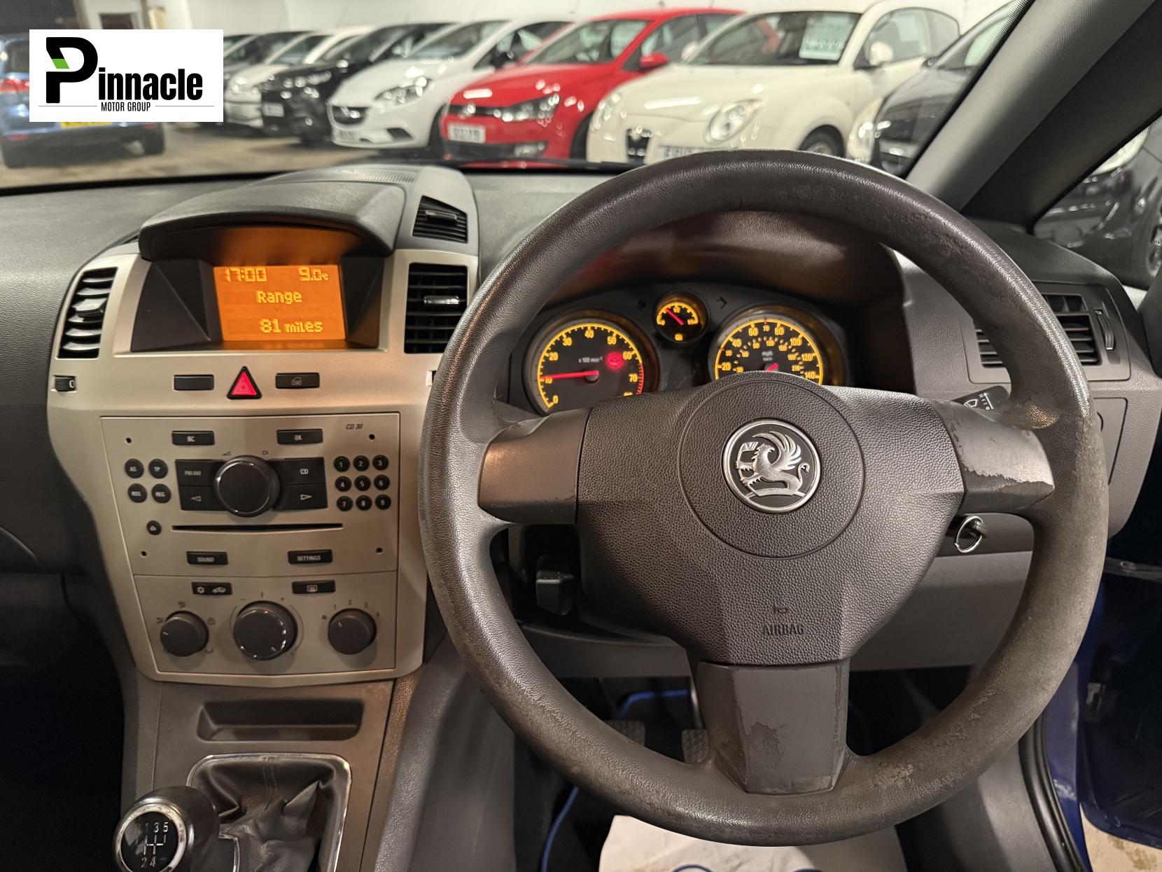 Vauxhall Zafira 1.6 Life MPV 5dr Petrol Manual Euro 4 (105 ps)