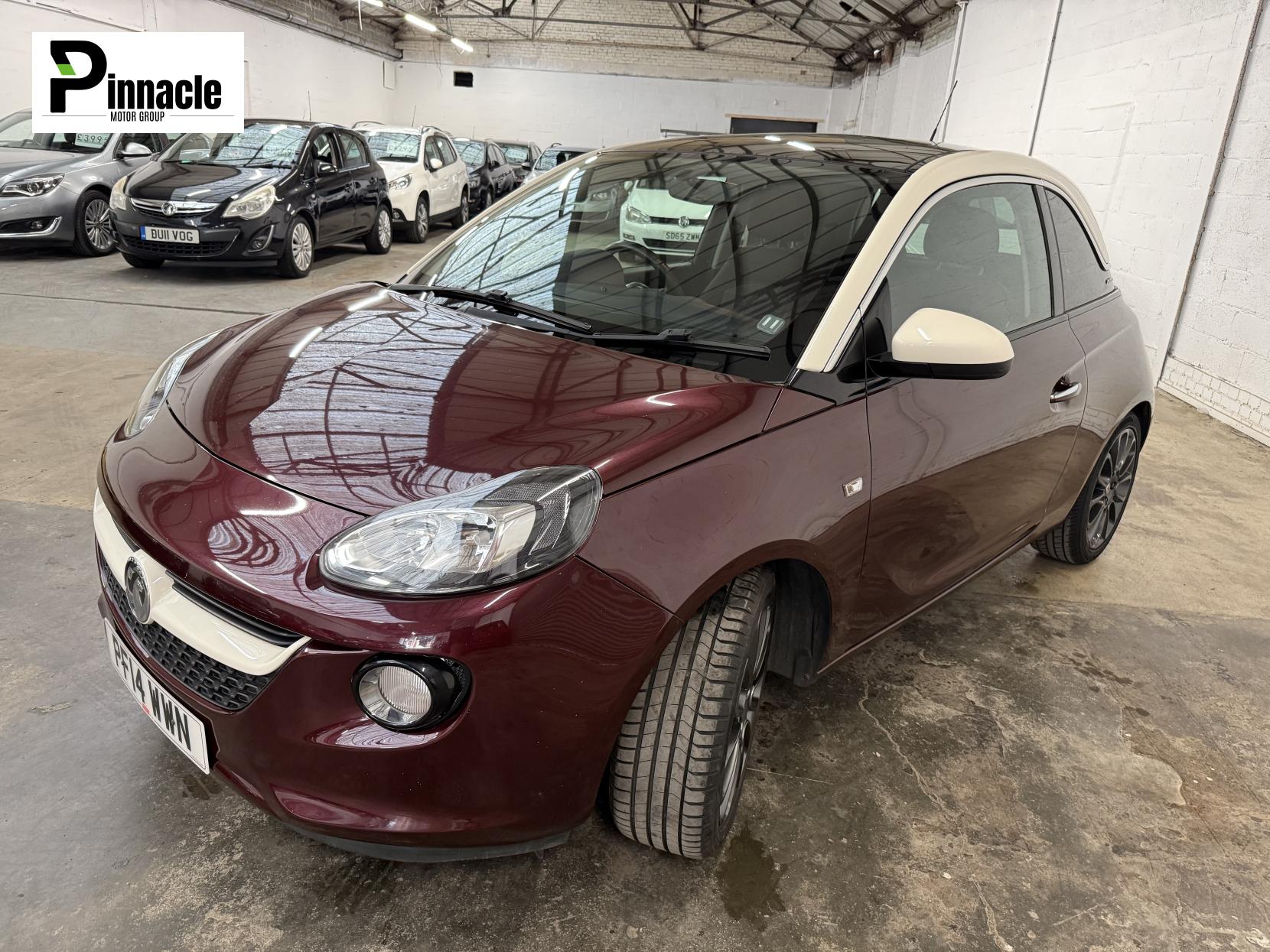 Vauxhall ADAM 1.4 16v GLAM Hatchback 3dr Petrol Manual Euro 5 (87 ps)