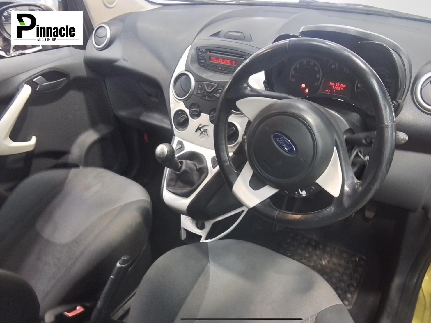 Ford Ka 1.2 Zetec Hatchback 3dr Petrol Manual Euro 5 (s/s) (69 ps)