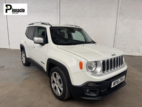 Jeep Renegade 1.6 MultiJetII Limited SUV 5dr Diesel Manual Euro 6 (s/s) (120 ps)